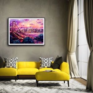 Custom Portrait any topic  😀💜Shipped Via USPS